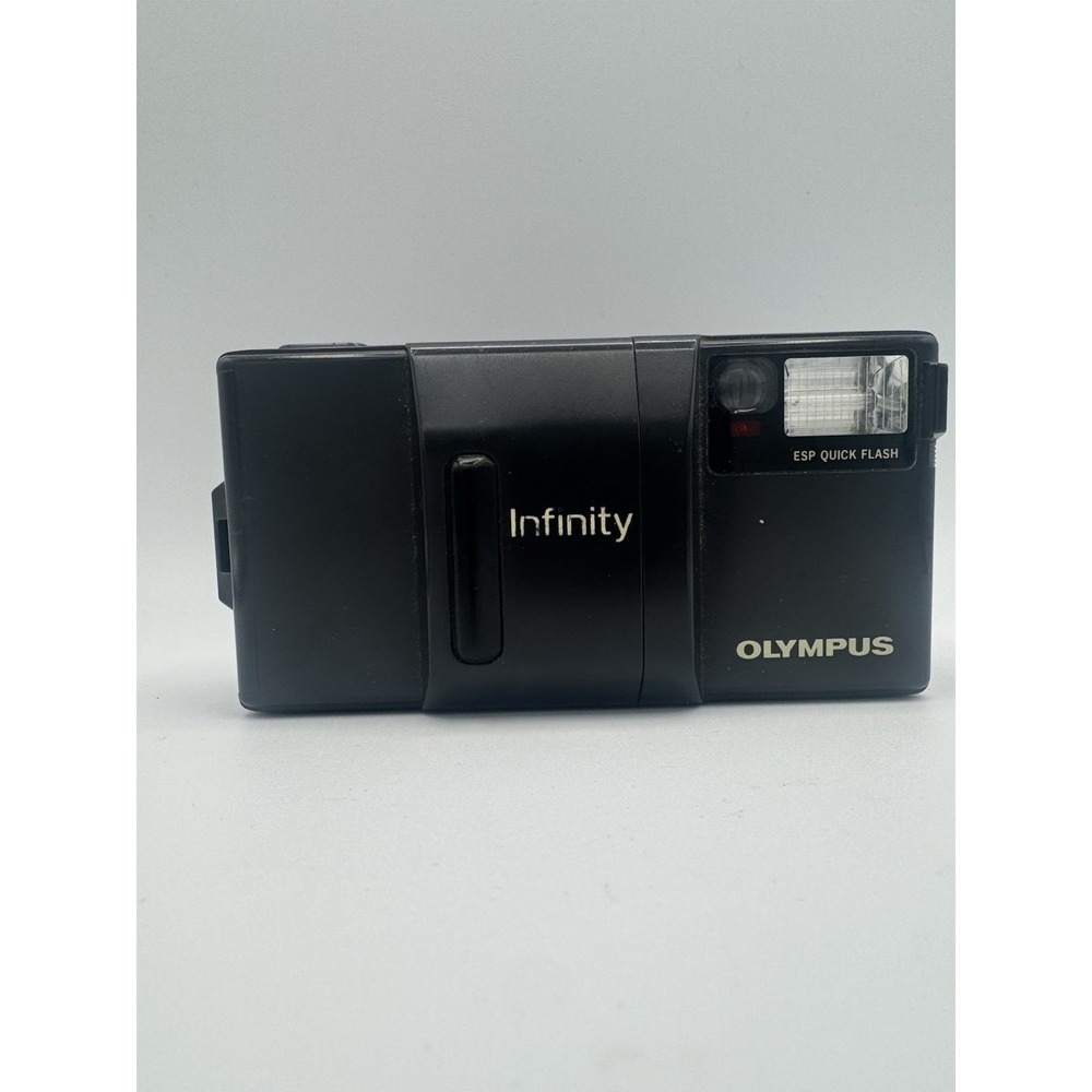 Vintage Olympus Infinity Camera 35MM 1:2.8 ESP Quick Flash Tested